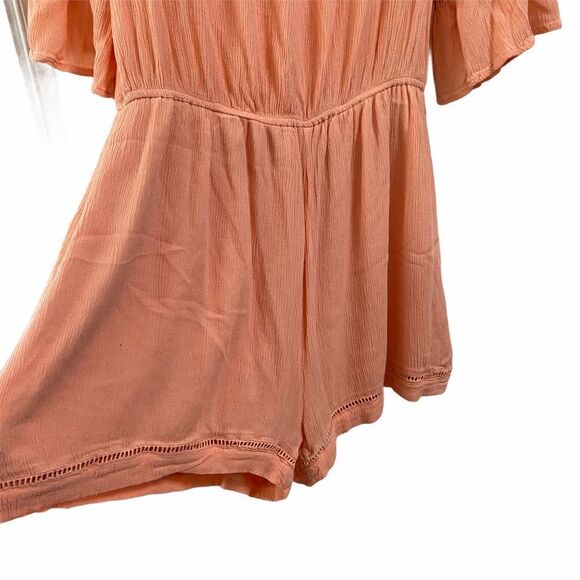 Nectar Clothing Off The Shoulder Shorts Romper - Picture 9 of 10